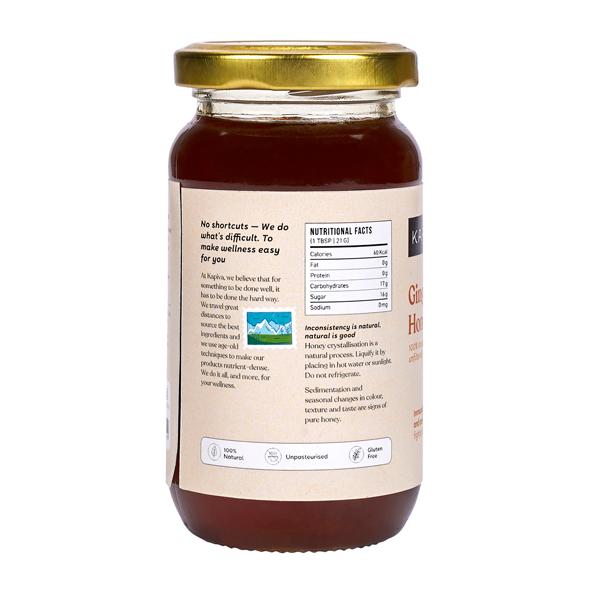 Kapiva Ginger Burst Honey 250 gm - Cough & Cold (Ayush)
