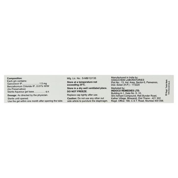Clygan 1.5gm Gel 5gm - Viral infections-Ant