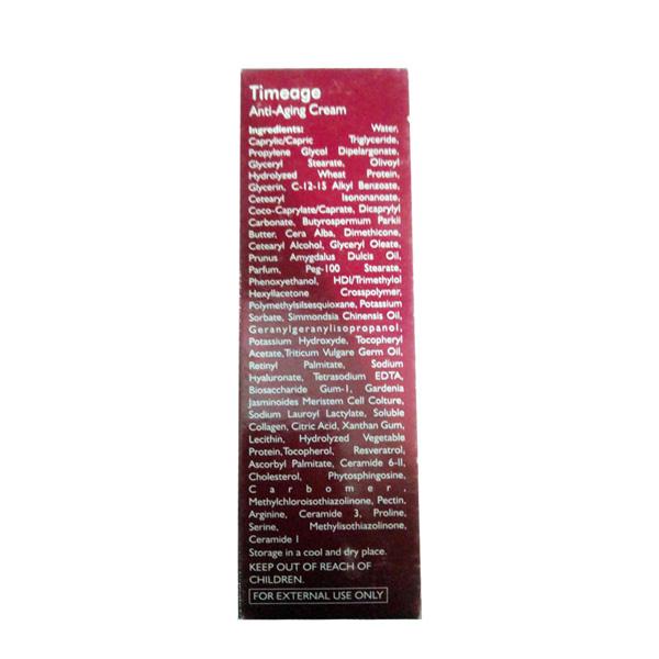 Timeage Anti Aging Cream 50gm - Wrinkle/Anti Ageing-Emo