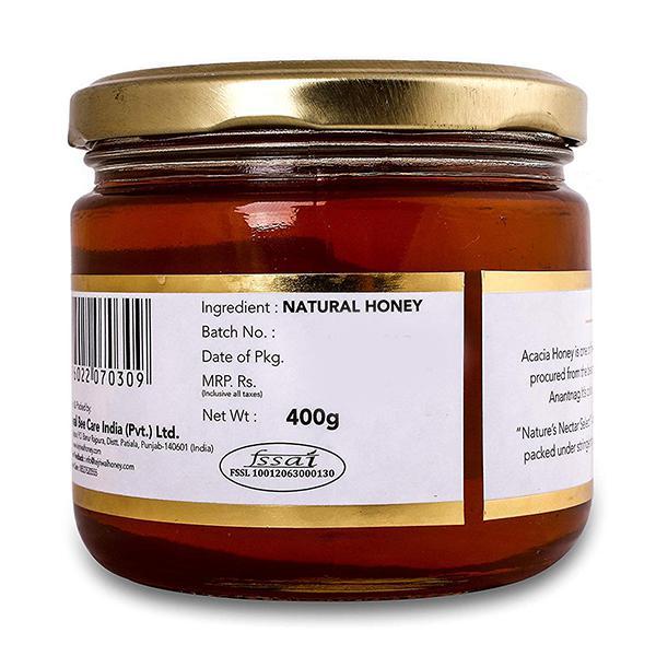 Nature's Nectar Select Acacia Honey 400 gm - Honey
