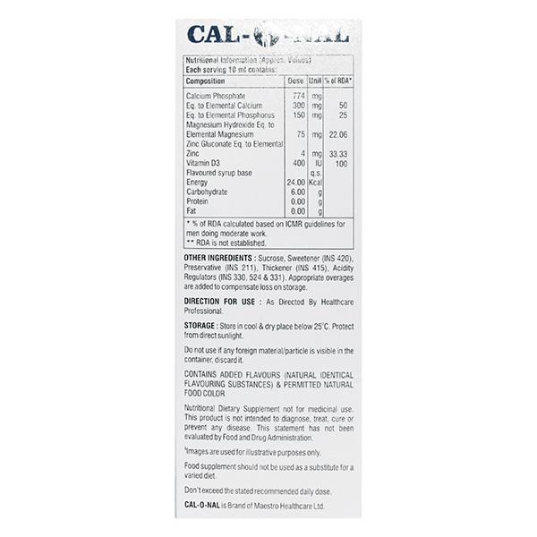CAL O NAL MANGO FLAVOUR Suspension 200ml - Supplements-Sup