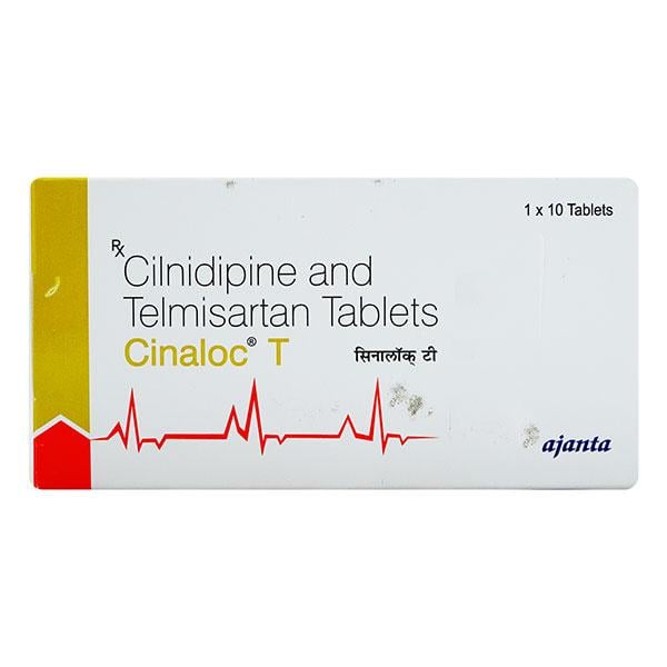 CINALOC T Tablet 10's - Hypertension-Ang