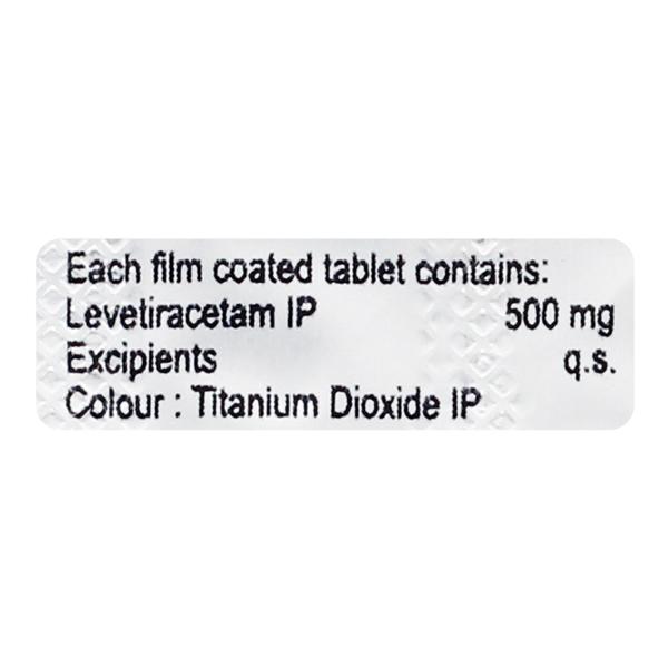 SOLEM 500mg Tablet 10's - Epilepsy/Convulsion-Ant