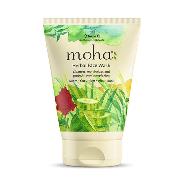 Moha Herbal Face Scrub 100 gm + Free Face Wash 50 ml - Face Scrubs