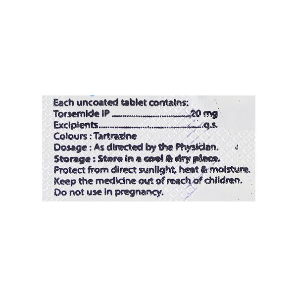 NEPHTOR 20mg Tablet 10's - Hypertension-Diu