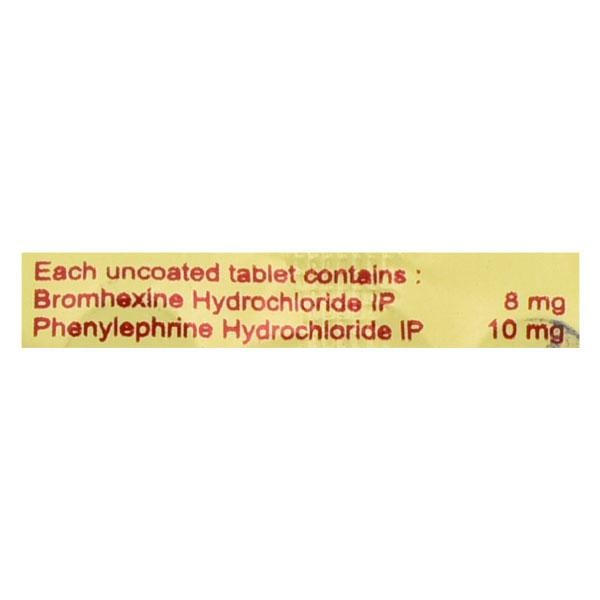 MUCOCID DECONGESTANT Tablet 10's - Cough And Cold-Cou