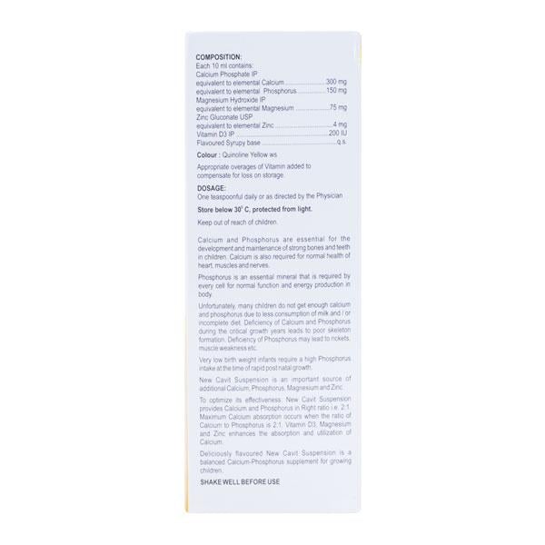 CAVIT NEW MANGO FLAVOUR Suspension 150ml - Supplements-Cal
