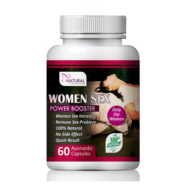 Natural Women Sex Power Booster Ayurvedic Capsule 60's - Sexual Healthcare