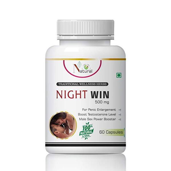 Natural Night Win 500 mg Capsule 60's - Sexual Healthcare