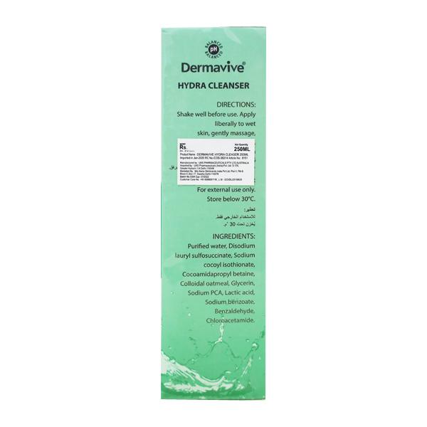 DERMAVIVE HYDRA Cleanser 250ml - Cleanser-Oth
