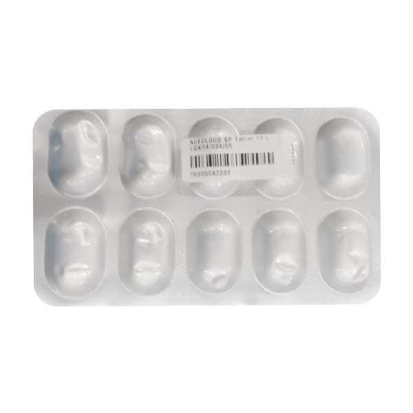 ACECLOUD SP Tablet 10's - Pain relief-Nsa