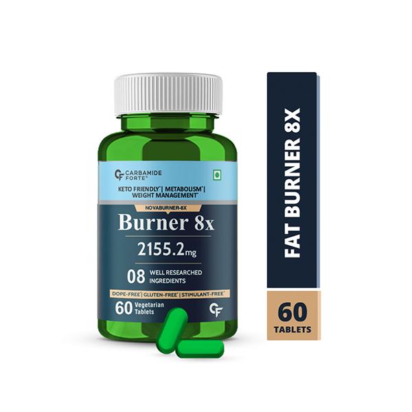 CF Novaburner-8X Extra Srength Weight Management Veg Tablet 60's - Weight Gain