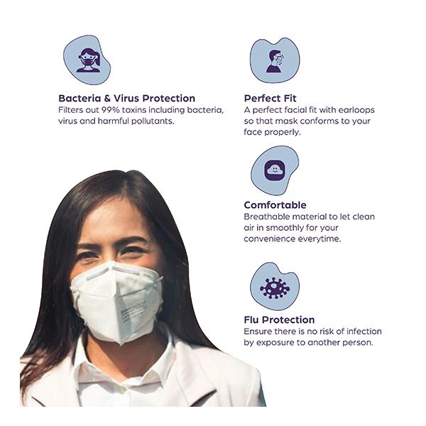 Sanfe N95 Face Mask (Pack of 2) - Face Mask