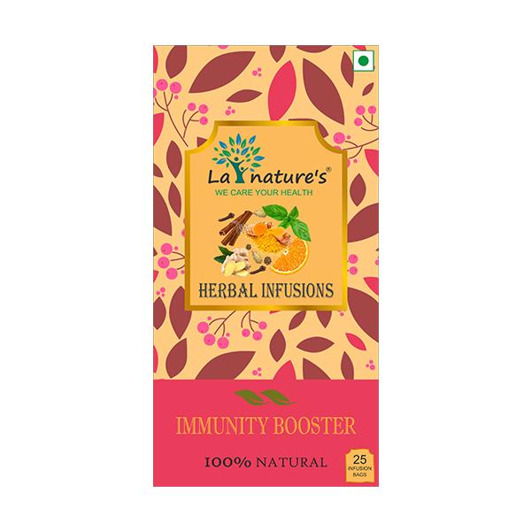 La Nature's Herbal Infusions Immunity Booster Infusion bags 25's - Teas