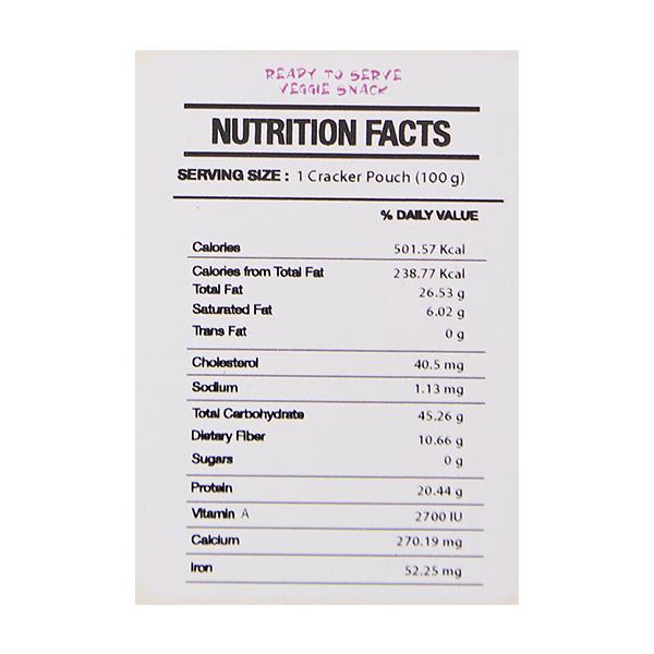 Lil Goodness Snack Crackers - Beetroot 100 gm - General Health