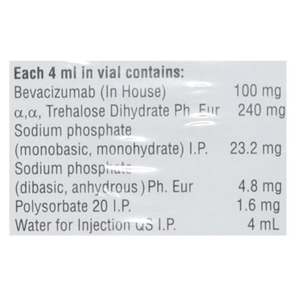 BEVICRA 100mg Injection 1's - Cancer Oncology-Tar