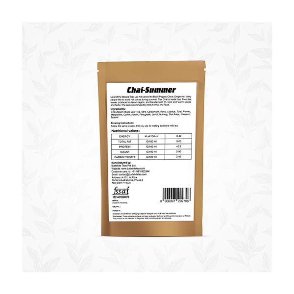 Green+ Chai Summer Wellness Tea Leaves 250 gm - Teas