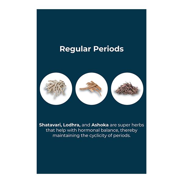 &Me PCOS Green Tea with Ayurvedic Herbs & Micronutrients - Lavender Chamomile 14's - Teas