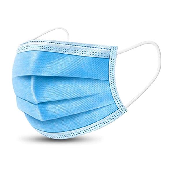 Netmeds | 1Mile Disposable 3-Ply Face Mask - Blue 50's
