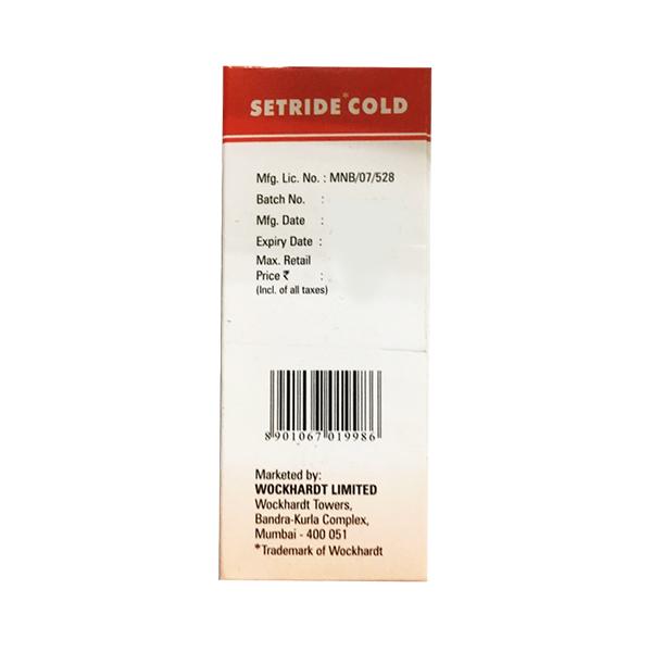 SETRIDE COLD Suspension 60ml - Cough And Cold-Cou