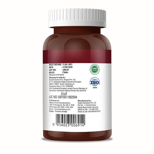 Abbie's Nutrition Plus L-Arginine 1000 mg Capsule 120's - Amino Acids
