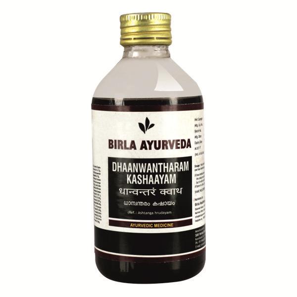 Birla Ayurveda Dhaanwantharam Kashaayam 200 ml - Speciality Medicines