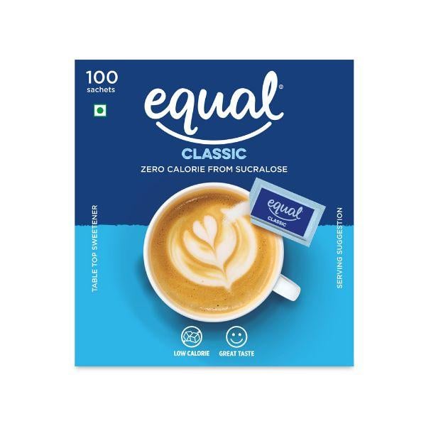 Equal Classic Zero Calorie Sweetener Sachet 100's - Sweeteners
