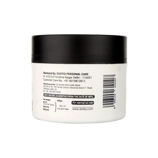 Eotiq Face Scrub - Activated Charcoal 200 gm - Face Scrubs