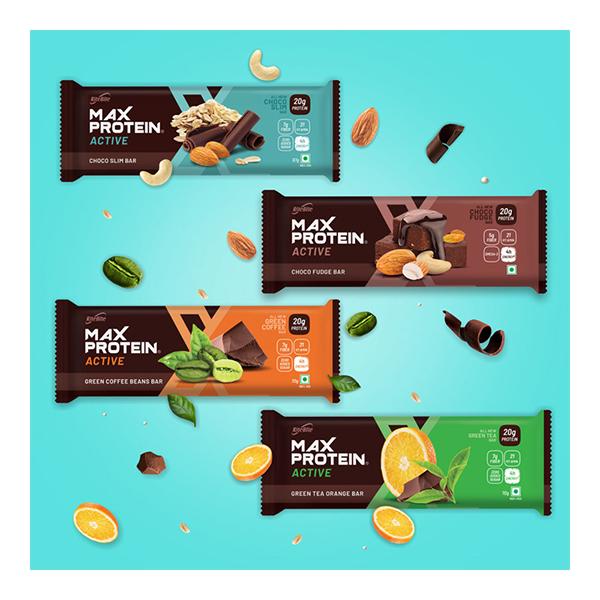 RiteBite Max Protein Assorted Bar - Daily & Active (Pack of 7) - Nutritional Bars