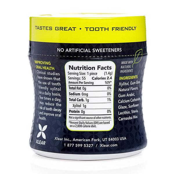 Spry Dental Defense Sugar Free Gum - Natural Licorice 55's - Mouth Refreshners