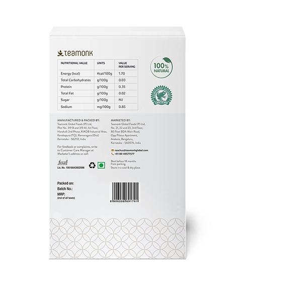 Teamonk Anaha Tea Leaves - Ginger Black Tea 100 gm - Herbal/Green Teas