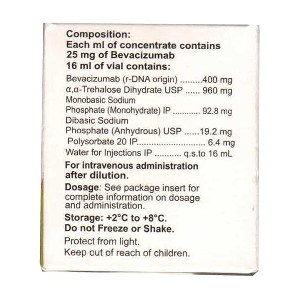 CIZUMAB 400 Injection 16ml - Cancer Oncology-Tar