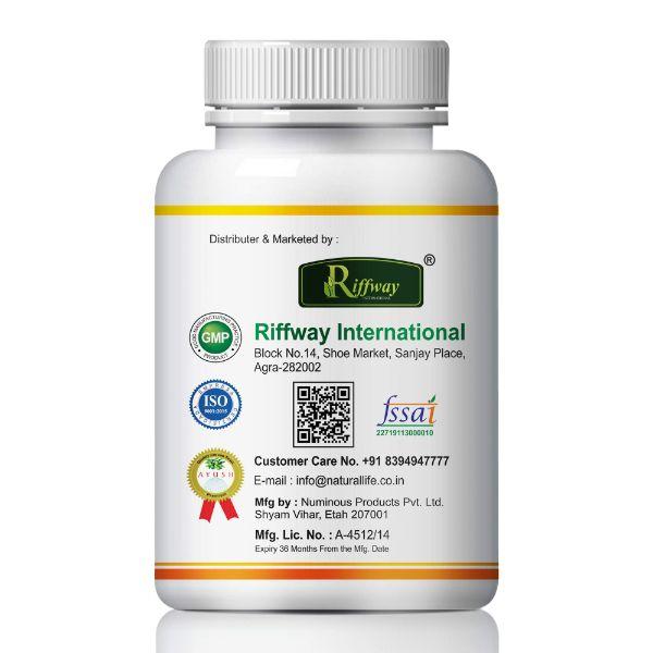 Riffway Safed Musli 500 mg Capsule 60's - Speciality Medicines