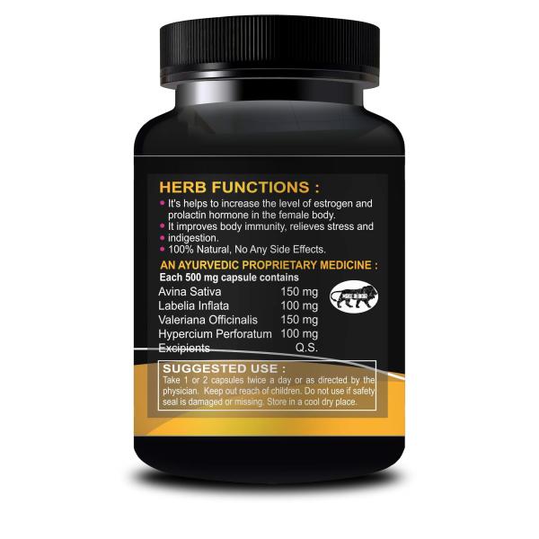 Riffway Grow Bust Capsule 60's - Sexual Healthcare