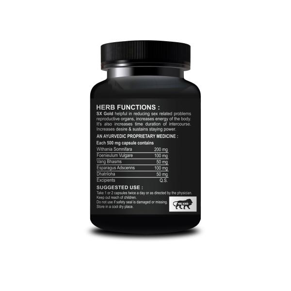 Riffway SX Gold Capsule 30's - Sexual Healthcare