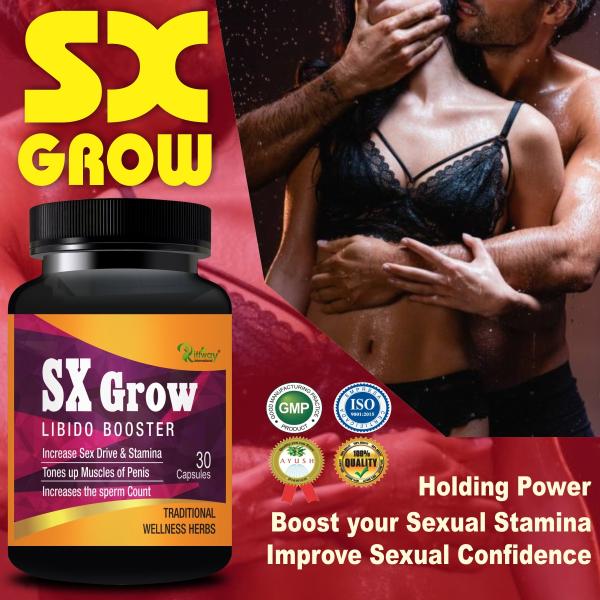 Riffway SX Grow Capsule 30's - Sexual Healthcare