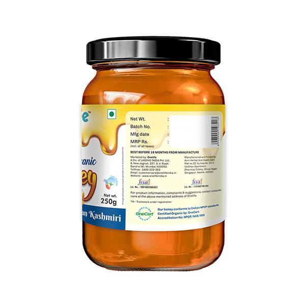 Onelife Organic Honey - Himalayan Kashmiri 250 gm - General Health