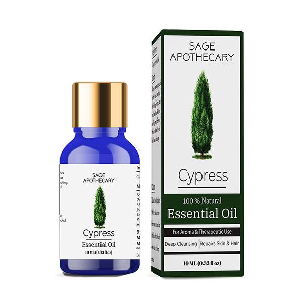 Sage Apothecary Essential Oil - Cypress 10 ml - Essential Oils