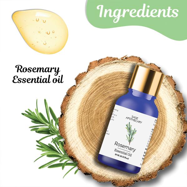 Sage Apothecary Essential Oil - Rosemary 10 ml - Essential Oils