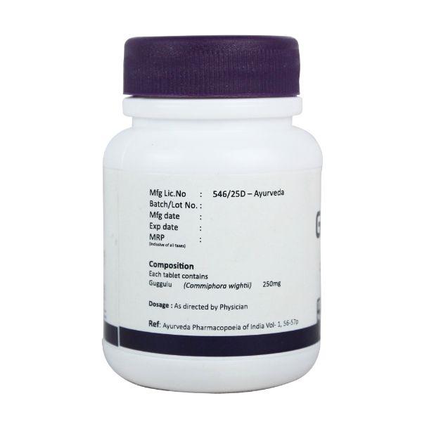 Dr. JRK's Guggulu Tablet 100's - Pure Herbs