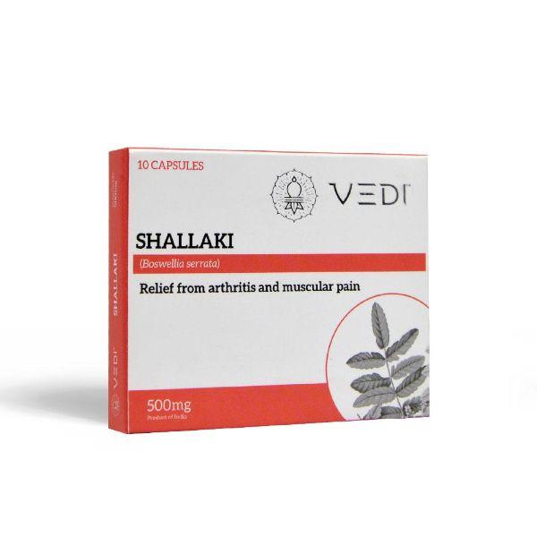 VEDI Shallaki 500 mg Capsule (Pack of 5 x 10's) - Pure Herbs
