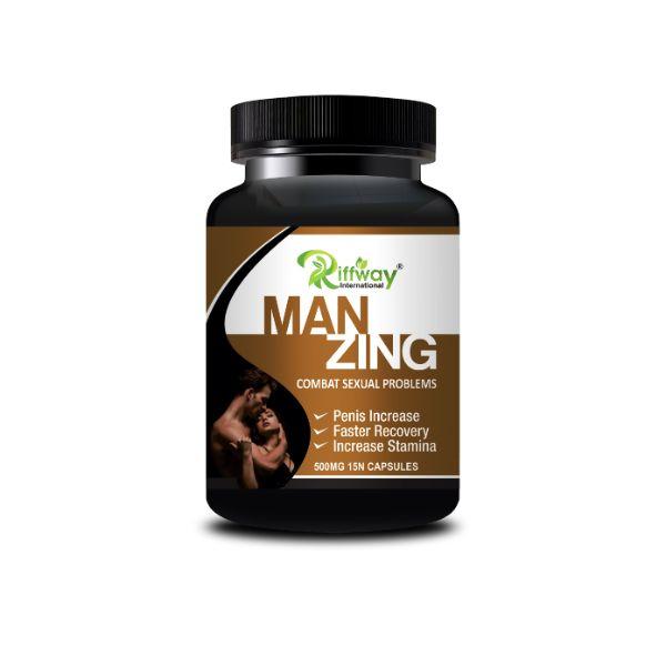 Riffway Man Zing 500 mg Capsule 15's - Sexual Healthcare