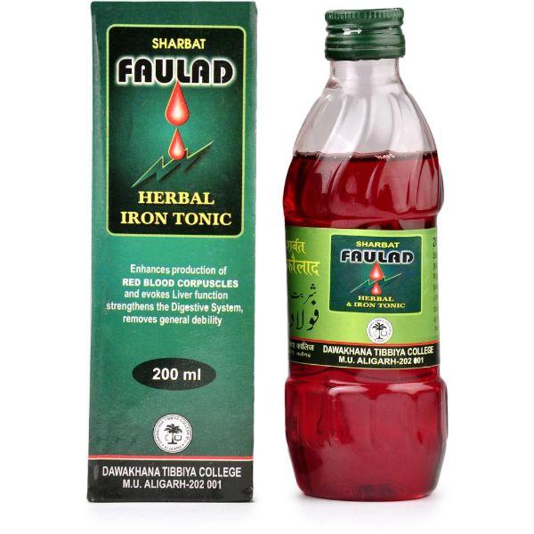 AMU Dawakhana Sharbat Faulad Tonic 200 ml - Amu Dawakhana