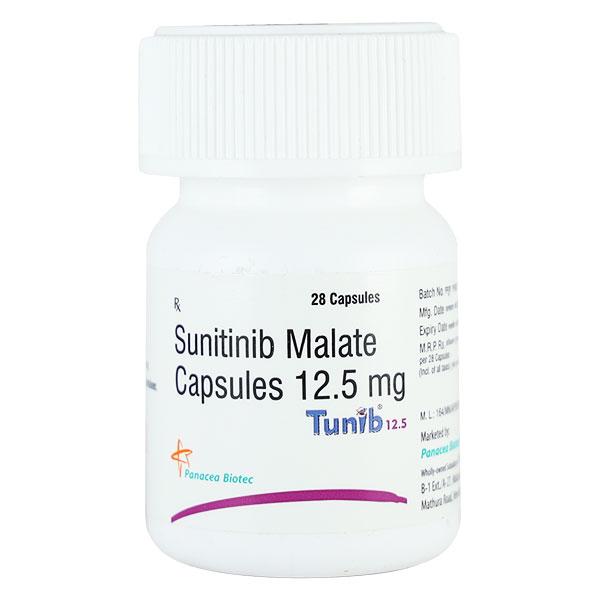TUNIB 12.5mg Capsule 28's - Cancer Oncology-Tar