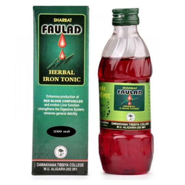 AMU Dawakhana Sharbat Faulad 380 ml - Amu Dawakhana