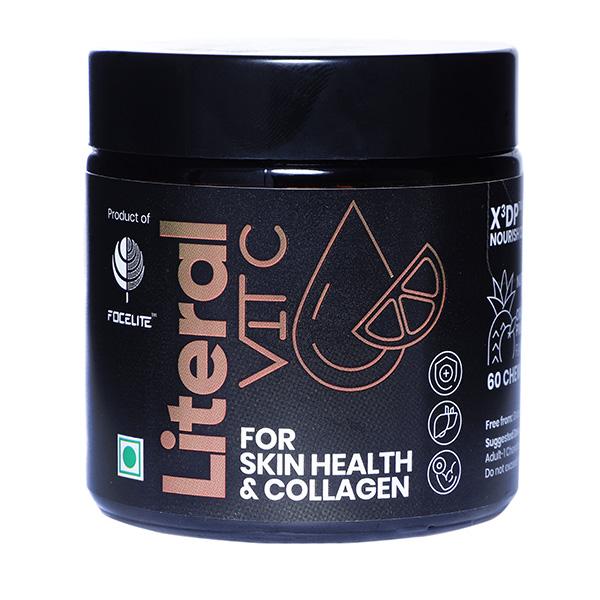 Literal Vitamin-C Lozenges - Orange and Pineapple Flavour 60's - Vitamin C