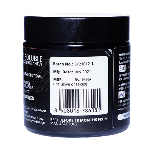 Literal Vitamin-C Lozenges - Orange and Pineapple Flavour 60's - Vitamin C