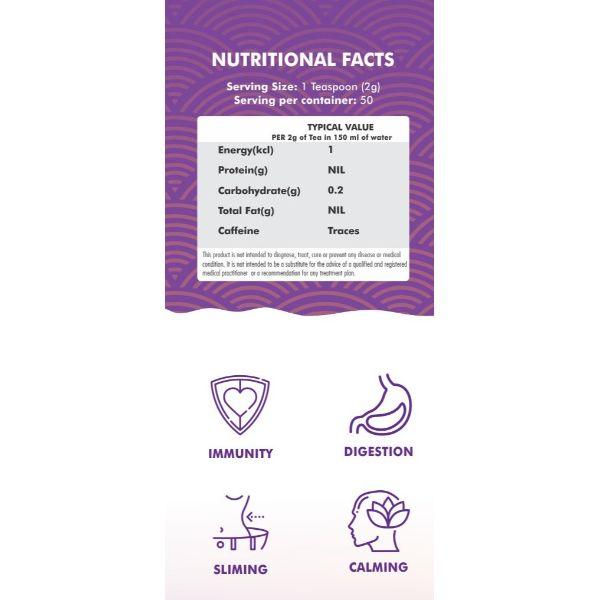 Innoveda Pineapple Slim Trim Whole tea leaves 100 gm - Teas