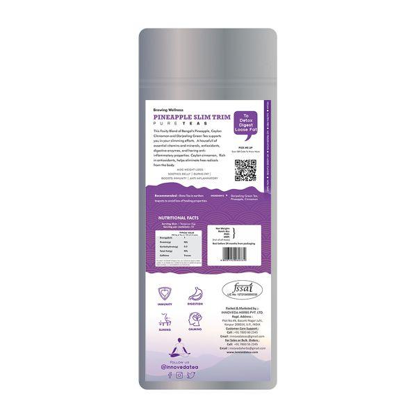 Innoveda Pineapple Slim Trim Whole tea leaves 100 gm - Teas