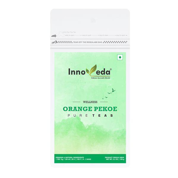 Innoveda Orange Pekoe Whole tea leaves 100 gm - Teas